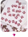 Wholesale of K9 nail art diamond accessories: Fairy light pink flat-bottomed irregular-shaped diamond, glass water diamond, Super shiny mini best-selling nail drill Application Scenario